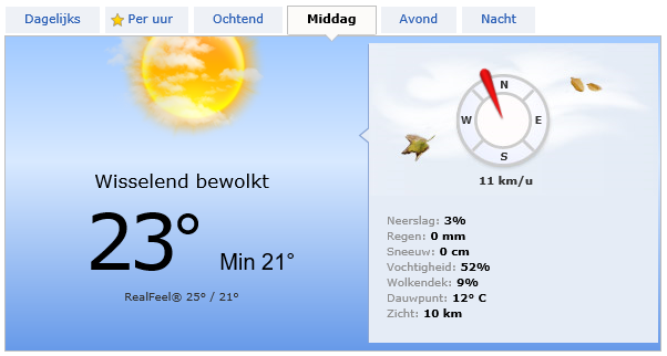 weer 26juni